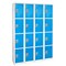 Adiroffice 12 in W, 12 in D, 72 in H, Steel ADI629-204-BLU-4PK - alternate 1